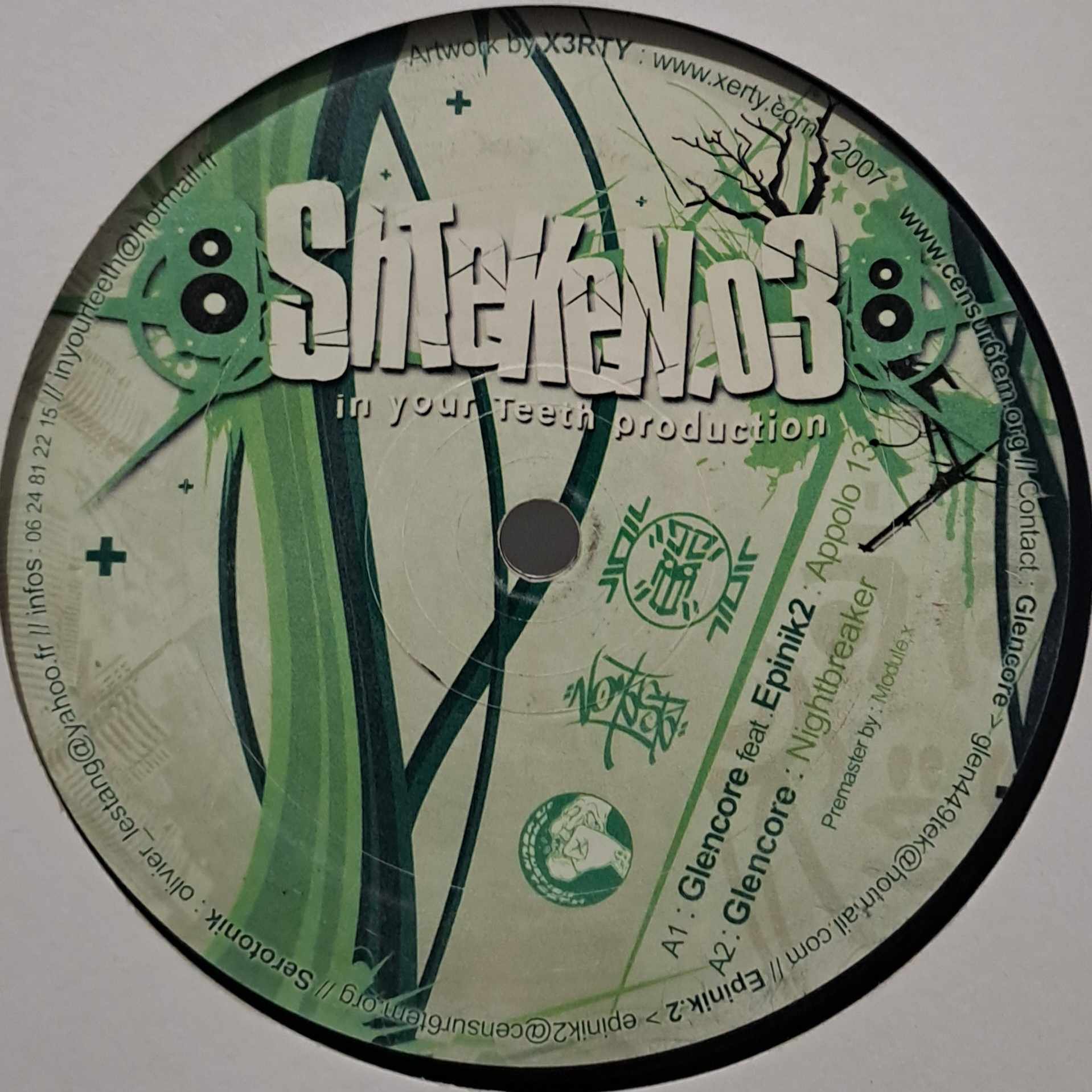 Shteken 03 - vinyle freetekno